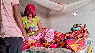 Desi Indian Mami Chut Fucked by Bhanje's Big Shaft