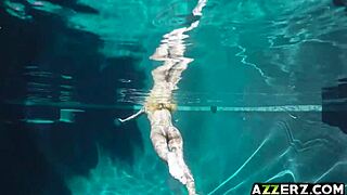 Seductive Jade Jantzen leads hot outdoor threesome fuck