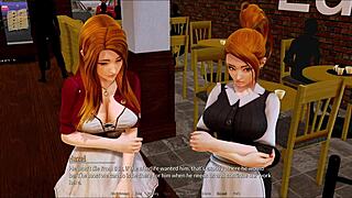 Harem hotel 211 with anime hentai game