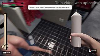 so, stepmom got stuck in the washing machine during wild gameplay