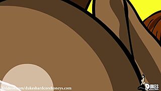 this big booty black bbw handles a huge cock right up her ass