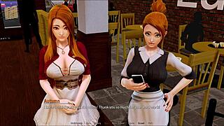 Harem hotel 211 with anime hentai game