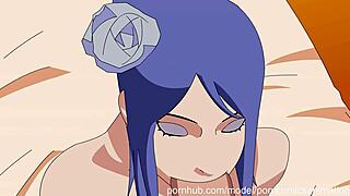 Man, I’m obssessed with this Naruto hentai, Konan’s hard sex is insane!