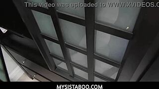 stepbro threatens stepsister to strip or face consequences, caught in the act with ripped clothes