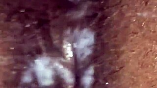 Cocospice bends over for rough outdoor lesbian action—can you resist?