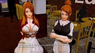 Harem hotel 211 with anime hentai game