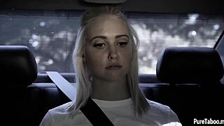 black guy, did you just smash this hot virgin teen's hairy pussy in a garage?