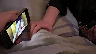 Hot Stepmother Caught Me Jerking Off and Lent a Hand to Finish