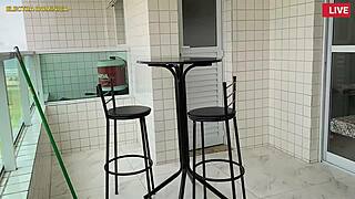 Latina Maid's Big Ass in Shorts Drives Me Wild