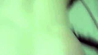 In the interracial encounter, pintoloko110 devours brancarosa's white pussy on all fours, leaving it raw and her ass glowing red.