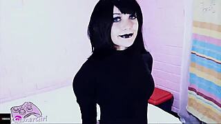 Oh, that hot goth stepsister loving a hard fuck!