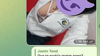 Linda's Submissive Online Flashing Sparks Intense Desire