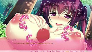 In this yuri scene, two japanese girls share a paizuri moment with big tits.