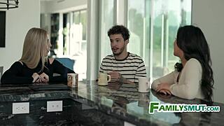 Stepmom, help me film this hot porno with my girlfriend