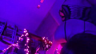 redfantasies freebie in black net outfit