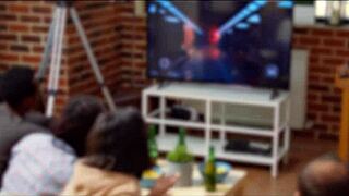 Slumber party turns wild with my friend’s hot mom Syren.