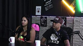 Nervous Beauty Gives Blowjob in Car Before Hard Halloween Gangbang