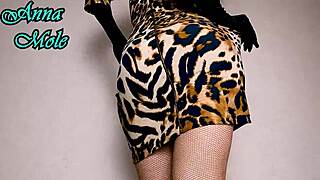 Juicy Pussy Drilled Close Up in Tight Dress