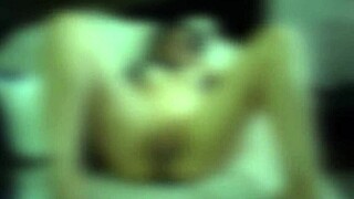 Horny Wife Masturbates with Dildo and Fists Tight Brunette Pussy