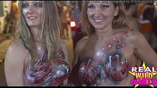 At the fantasy fest, street flashing captures high-quality public moments