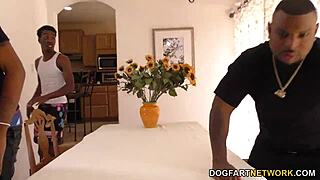 Chanel Preston takes on interracial anal gangbang in shocking cuckold session