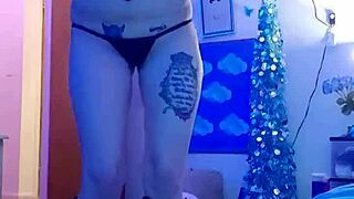 sexy webcam striptease with clothes ripping 😏