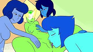 Feeling the intense passion in Steven Universe hentai compilation.