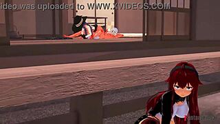 Eris chats about watching Roxy in Mushoku Tensei full movie on Sheer Fantasyking3.