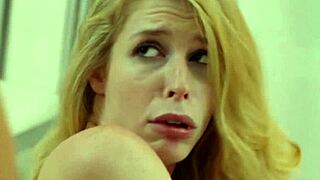 Gagged Mormon teen watches elder dominate another hottie in rough doggystyle.