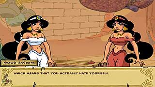 Akabur’s magic shop: Part 2 – Lesbian sex scenes with bodybuilders