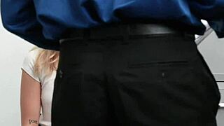 Abby Adams gets her cootie penetrated by officer