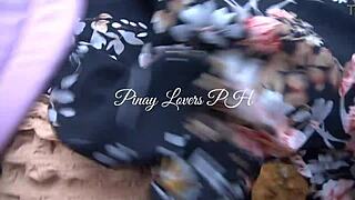 Oh wow, that Pinay roadside scandal is insanely hot! Doggystyle creampie action.