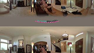 Nikki's Sultry Raise in Voyeur VR