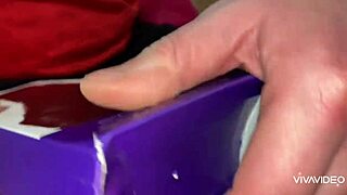 swallow the cum from old santa's small cock, young teen girl.