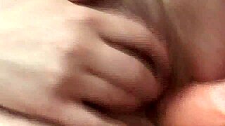 Slutty milf masturbates for him! 😉