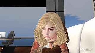 Afternoon Delight in 3D Cartoon with Tits and Pussy