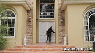 Wow, Latina Havana Ginger is pegging her husband hard with a strapon!