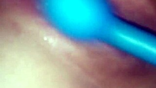 kona dives deep into extreme close-up vibrator action, getting everything soaking wet