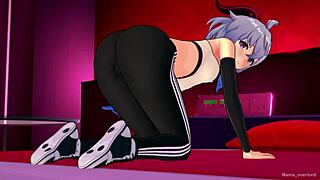 Ganyu undergoes intense foot sexual training.