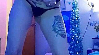 sexy webcam striptease with clothes ripping 😏