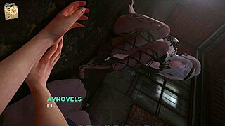 Exploring eternum 253 in a vibrant 3d cartoon anime world with teen characters and mature themes