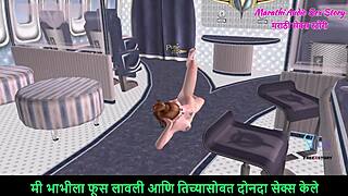 Why is this teen girl fingering herself on the airplane?