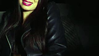 Thaina Campos Sucks Cheaply On The Street For South America!