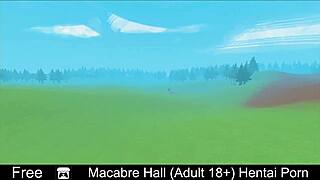 I explore the macabre hall in this erotic hentai version 0.1.0, filled with intense anime scenes.