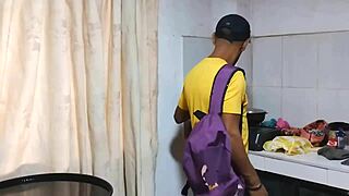 Perverted Stepdad Can't Resist Hijastra's Big Juicy Ass