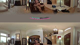 Nikki's Sultry Raise in Voyeur VR