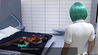 stranded in space with hot black women on my bed