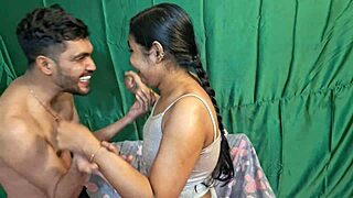 Brunette Babe Endures Intense Assfucking From Hanif And Adori