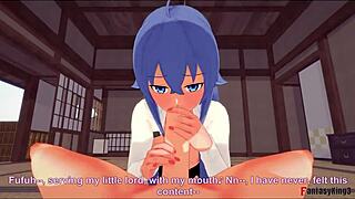 Eris chats about watching Roxy in Mushoku Tensei full movie on Sheer Fantasyking3.