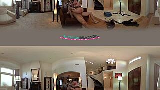 Nikki's Sultry Raise in Voyeur VR